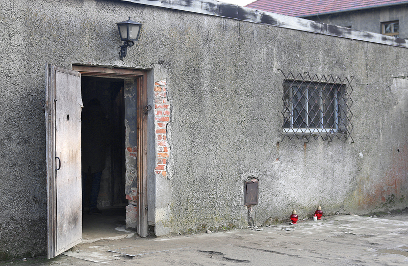 Gas Chamber I and Incinerator Room at Auschwitz The
