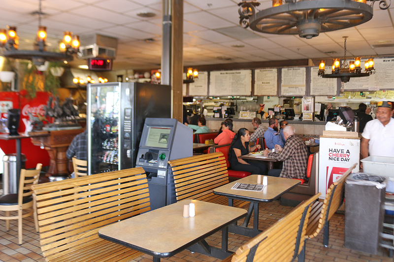 Eating Green Chile Stew in Albuquerque The Gate
