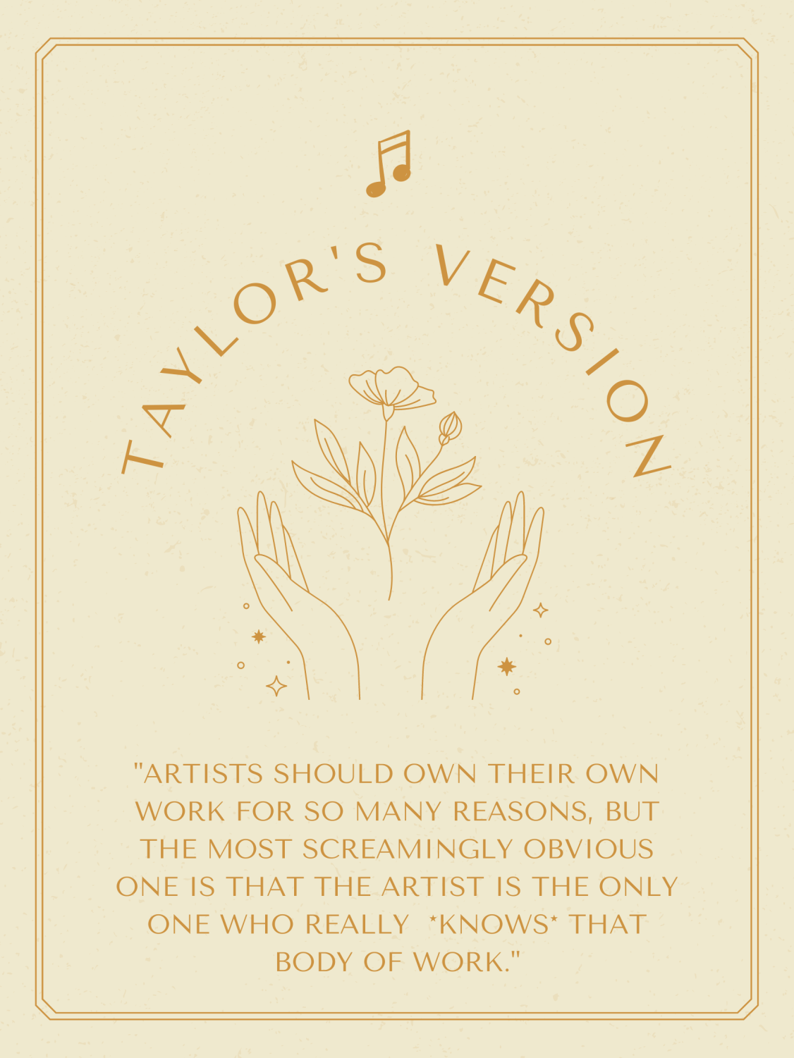 What Does (Taylor’s Version) Mean? – The Gator’s Eye