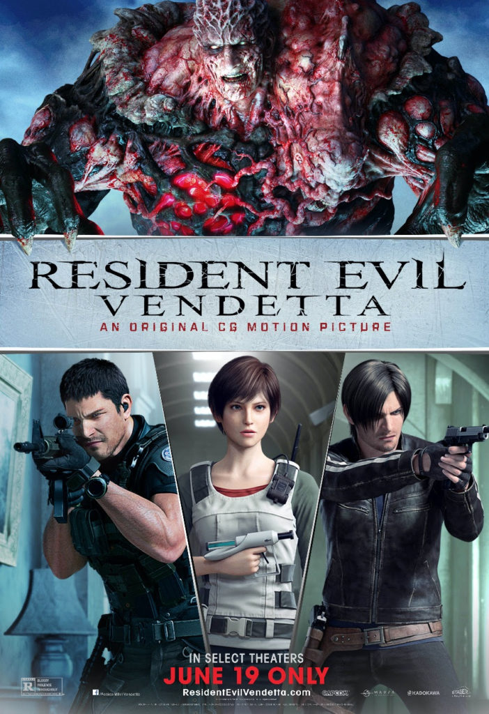 Resident Evil Vendetta Gets Digital HD and 4K Ultra HD