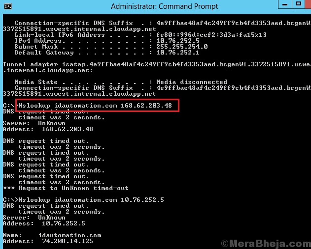 Fix nslookup works but ping fails in Windows 10/11