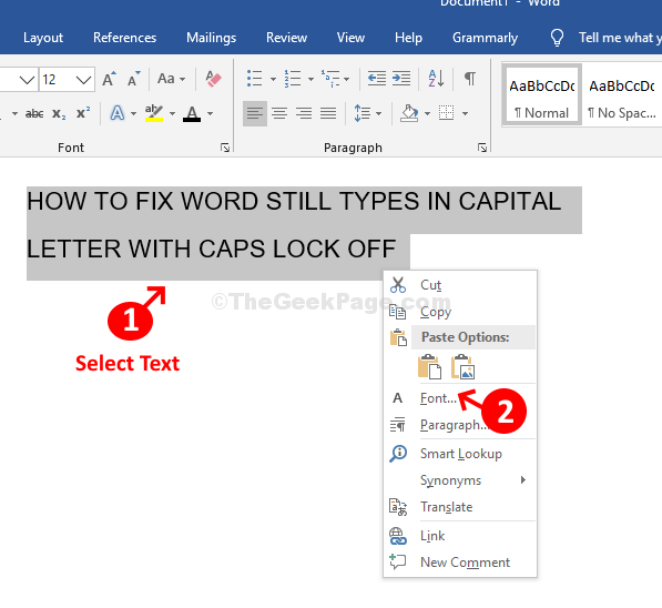 How to remove small caps in word bettaspectrum