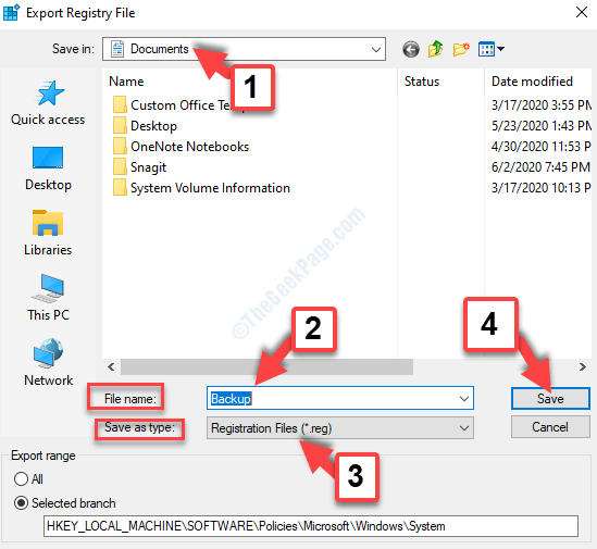 How To Backup Registry editor settings in Windows 10 / 11