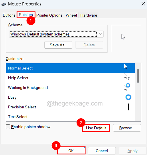 How to Reset Mouse Settings to Default in Windows 11 / 10