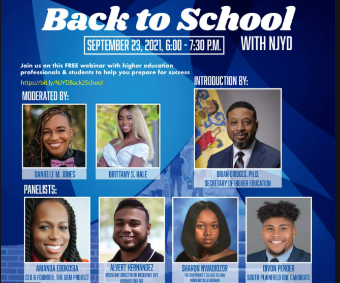 NJYD (New Jersey Young Democrats’) host webinar ” How to safely