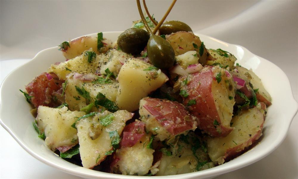 Greek Potato Salad The Gentle Chef