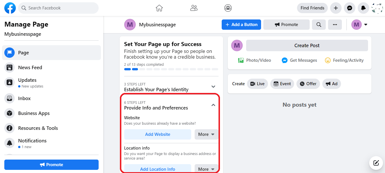 How to Create a Facebook Business Page in 7 Easy Steps The Germinate