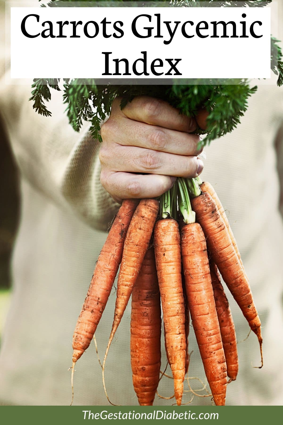 Carrots Glycemic Index (32 low glycemic) The Gestational Diabetic