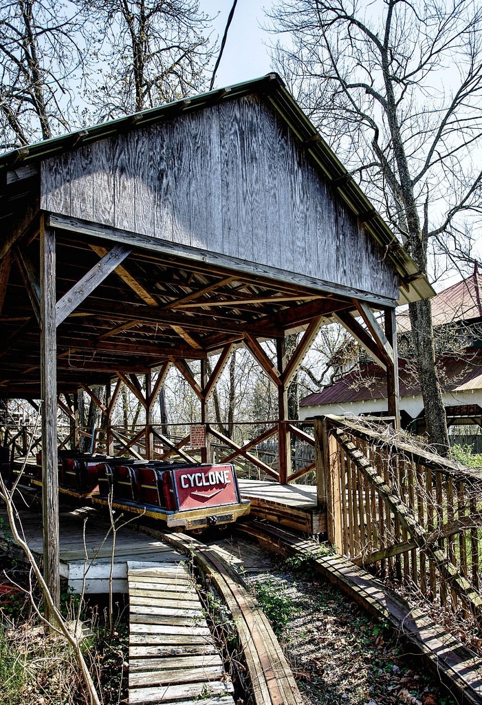 Abandoned The Skeletal Remains Of Williams Grove Amusement Park