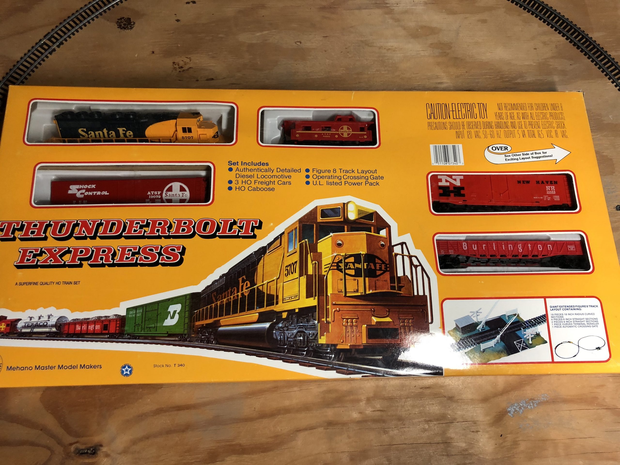 Thunderbolt Express train set