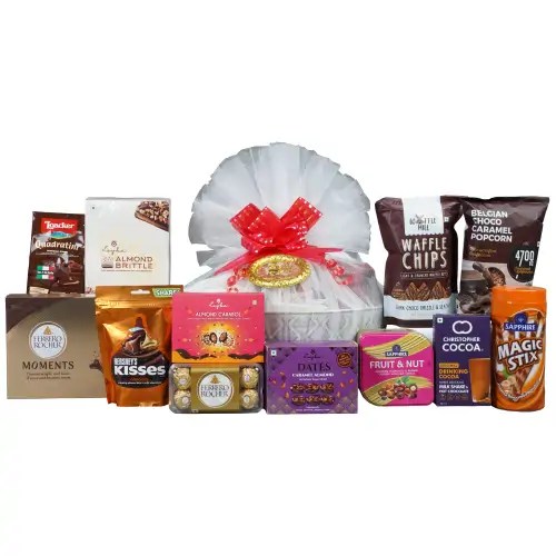 The Chocolate Hamper Basket The Gift Tree