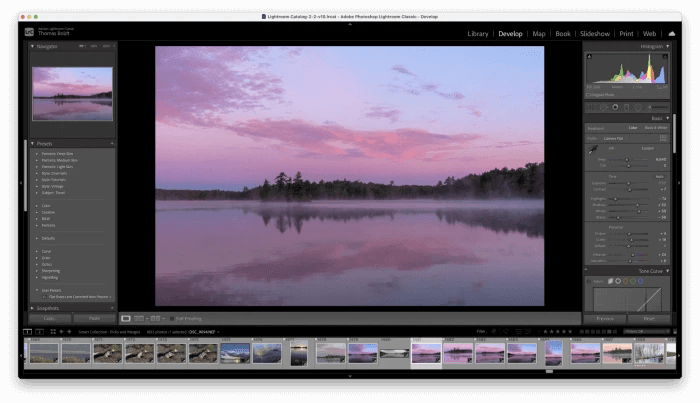 GIMP vs. Adobe Lightroom (Quick Comparison Chart)
