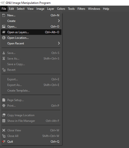 How To Add An Image In Gimp Adams Andres