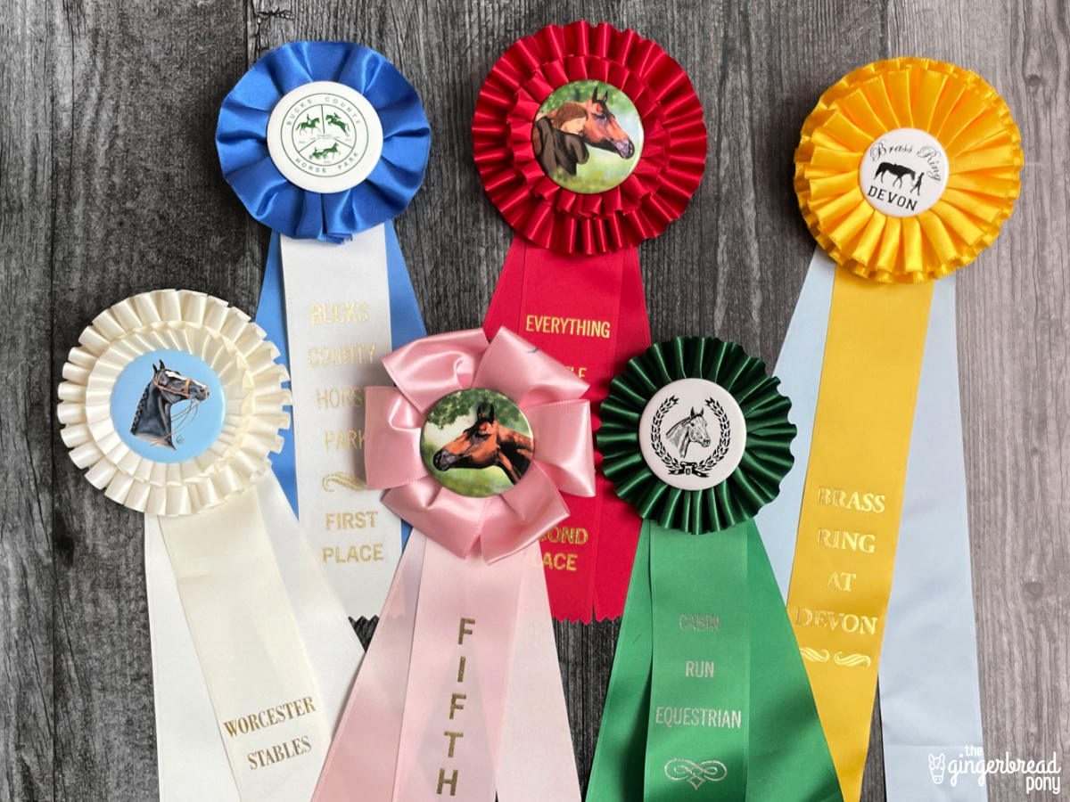 When Your Leadline Rider Only Wants a PINK Ribbon The Gingerbread Pony