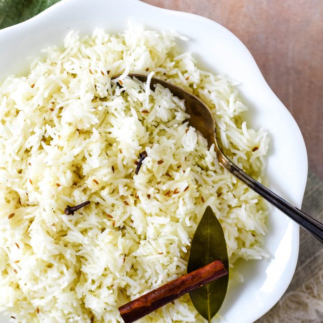 Easy Jeera Rice Recipe Indian Cumin Rice