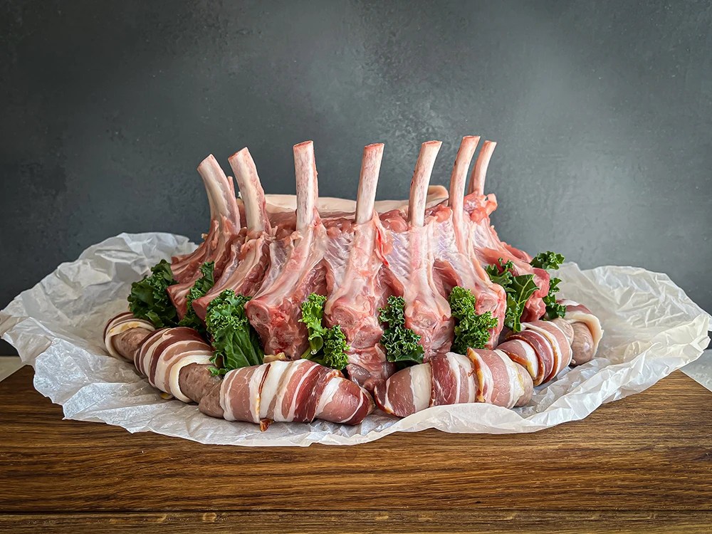 Pork Crown Roast Monday 16th December 2024 The Ginger Pig