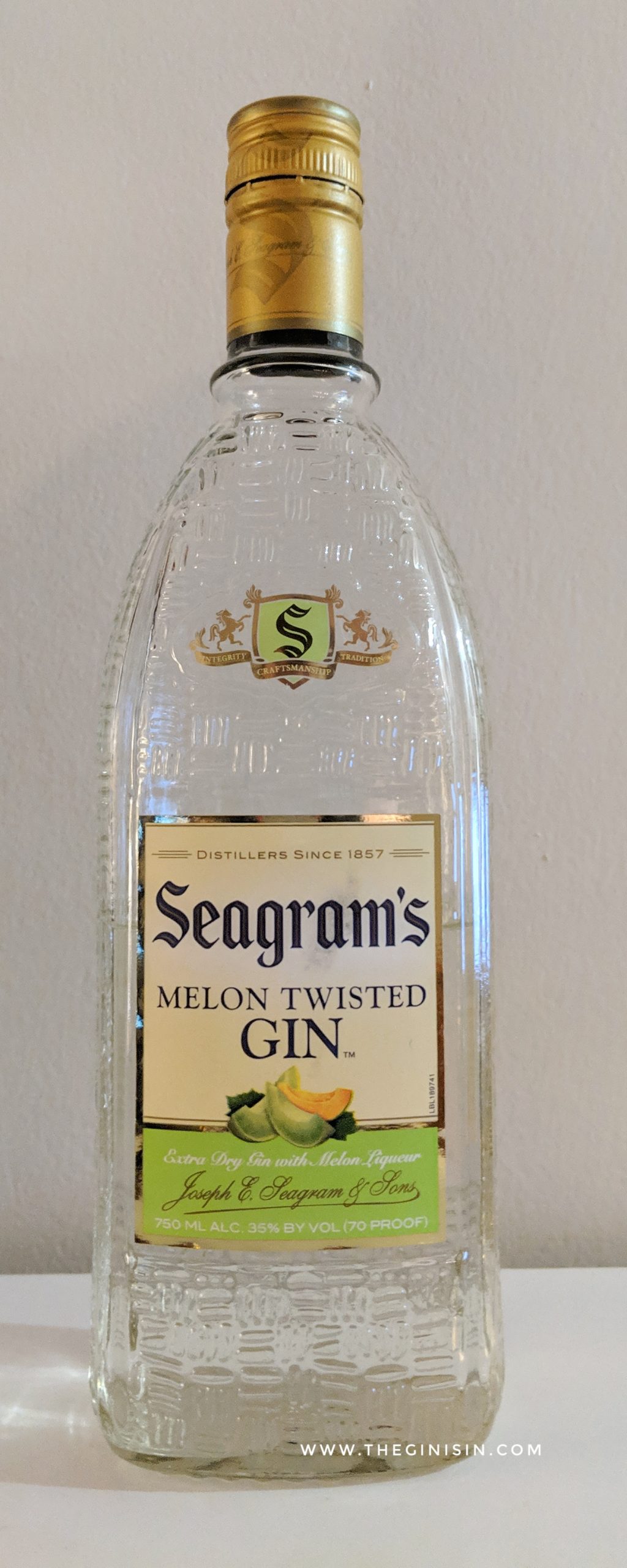 Seagram's Melon Twisted Gin Expert Gin Review and Tasting Notes