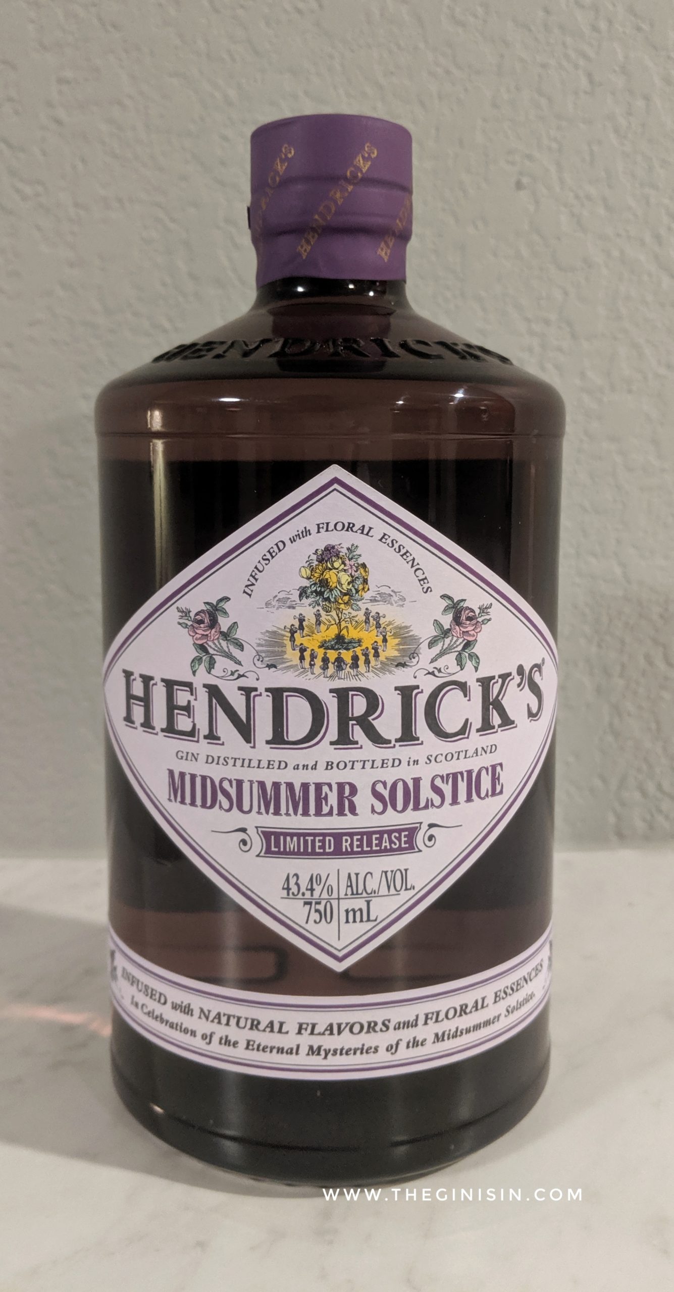 Hendrick's Midsummer Solstice Gin Expert Gin Review and Tasting Notes