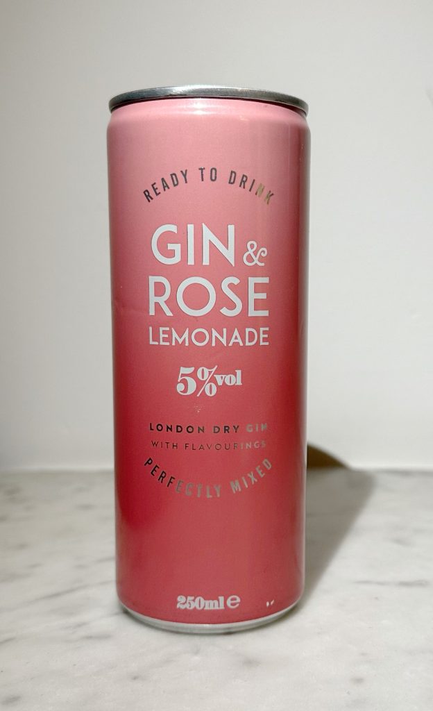 Gin and Rose Lemonade RTD Review and Tasting Notes