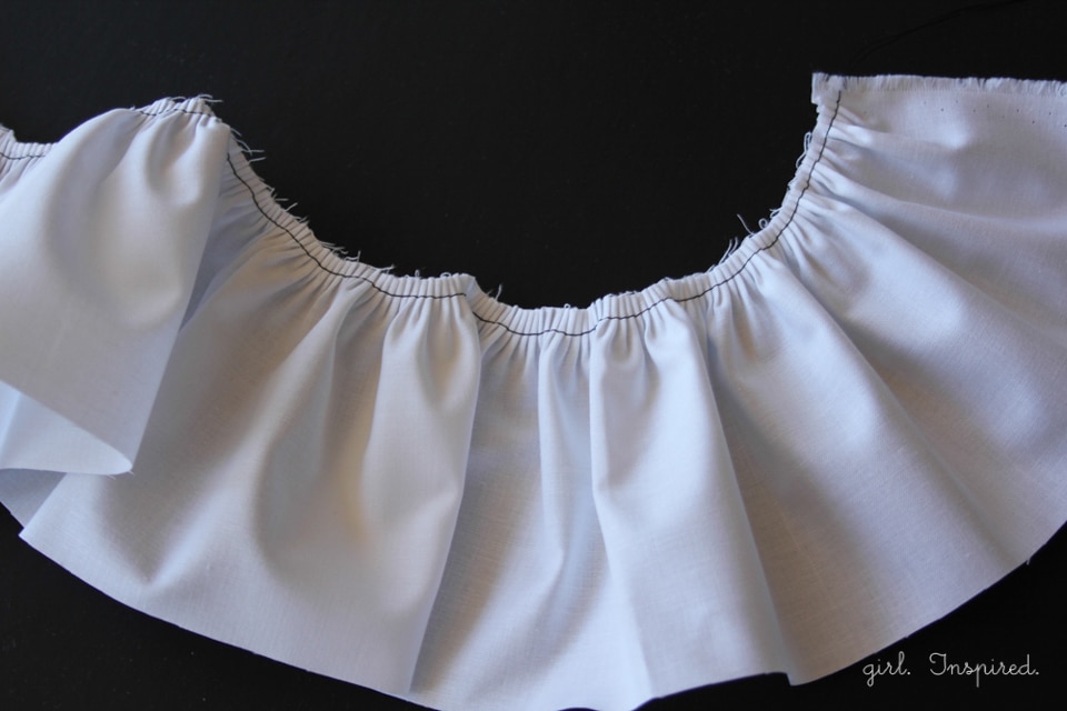 How to Sew a Ruffle girl. Inspired.