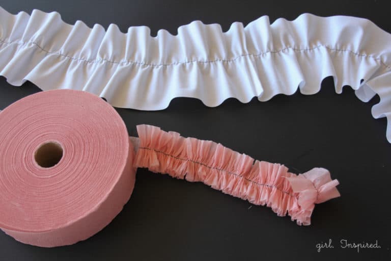 How to Sew a Ruffle (Multiple Methods) girl. Inspired.