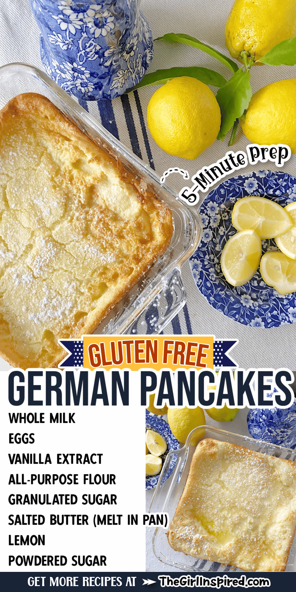 German Oven Pancakes girl. Inspired.