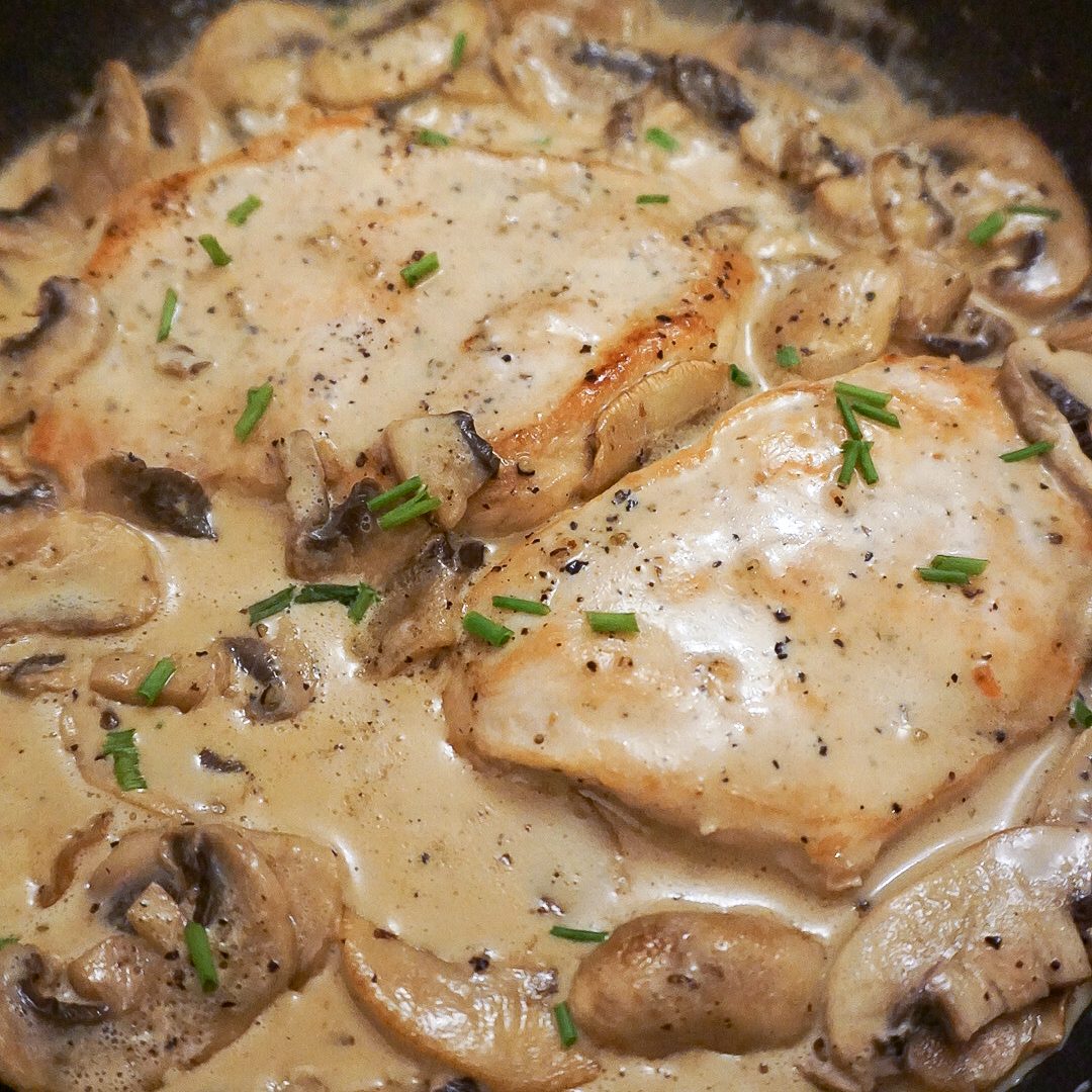 Mushroom & Peppercorn Chicken The Glasgow Diet Food & Travel Blog