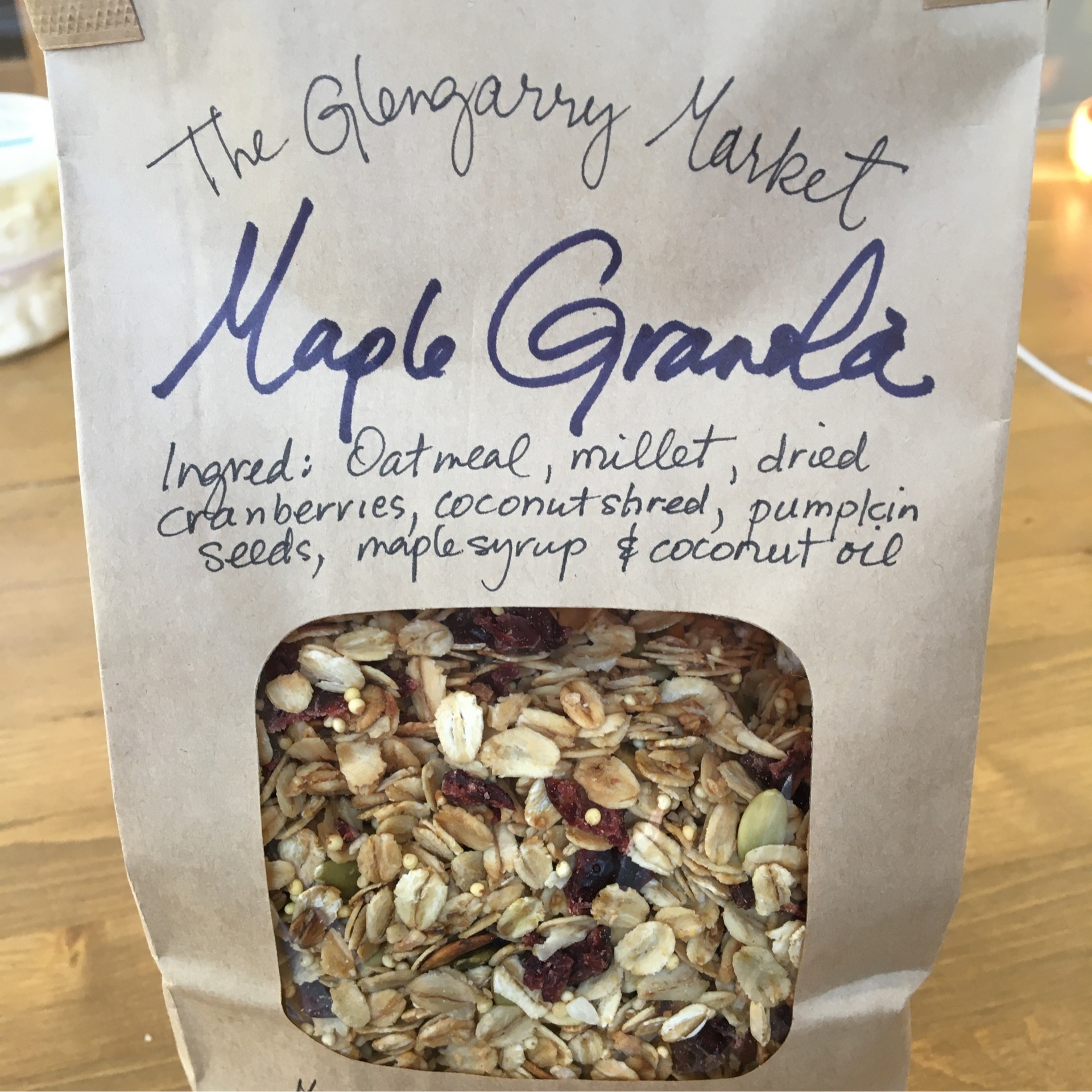 Maple Granola 375g The Glengarry Market