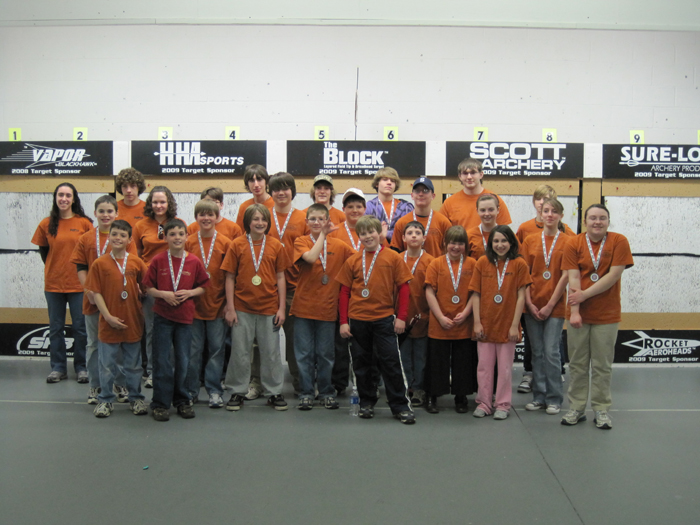 JOAD Team Archery at the Glenn Lehigh County PA