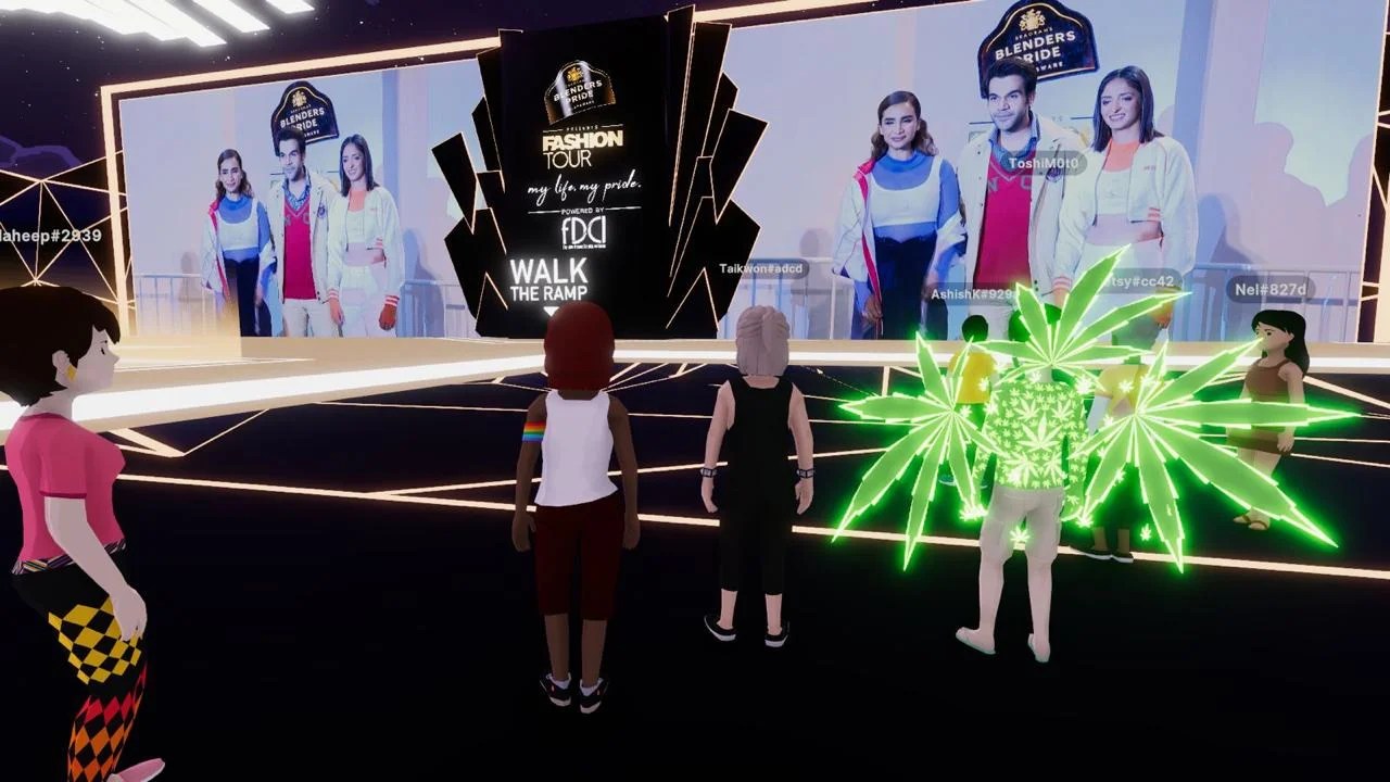 Blenders Pride Glassware Fashion Tour showcased India’s first Metaverse