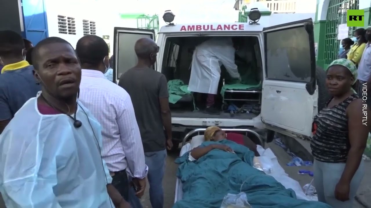 HORRIFIC aftermath of Haiti fuel tanker EXPLOSION that claimed at least