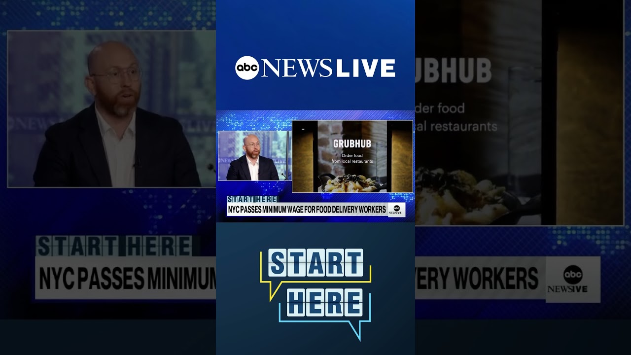 NYC has passed the first minimum wage for food delivery workers