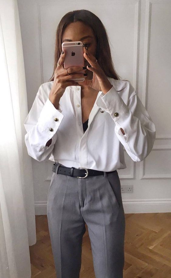 10 Ways To Wear A White Shirt The Glossychic