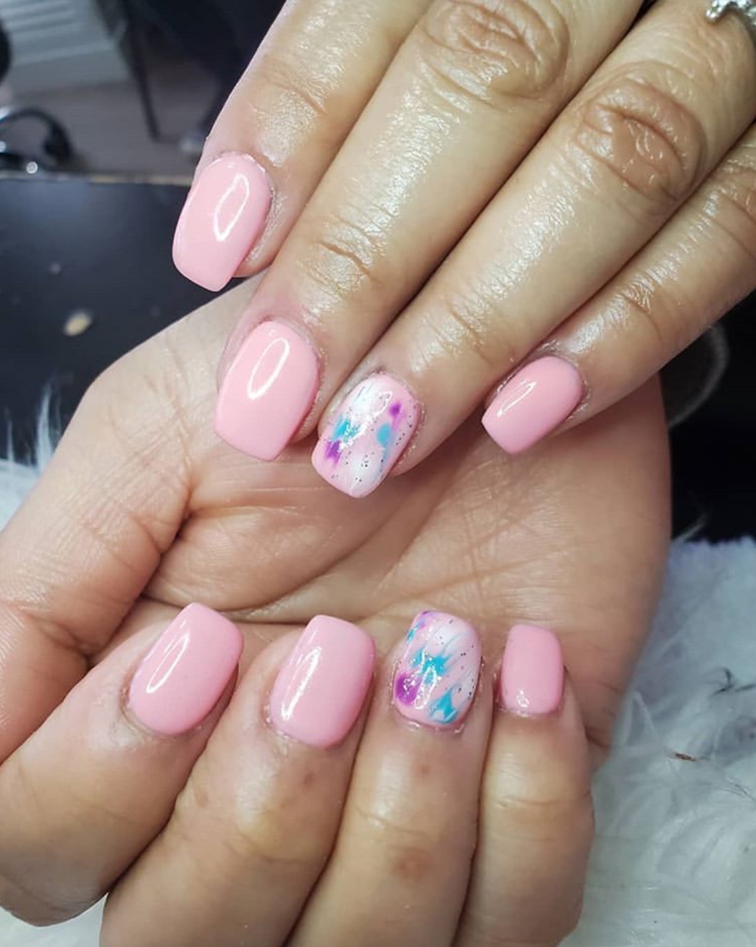 40+ Glam Dried Flower Nail Designs For Spring 2020 The Glossychic