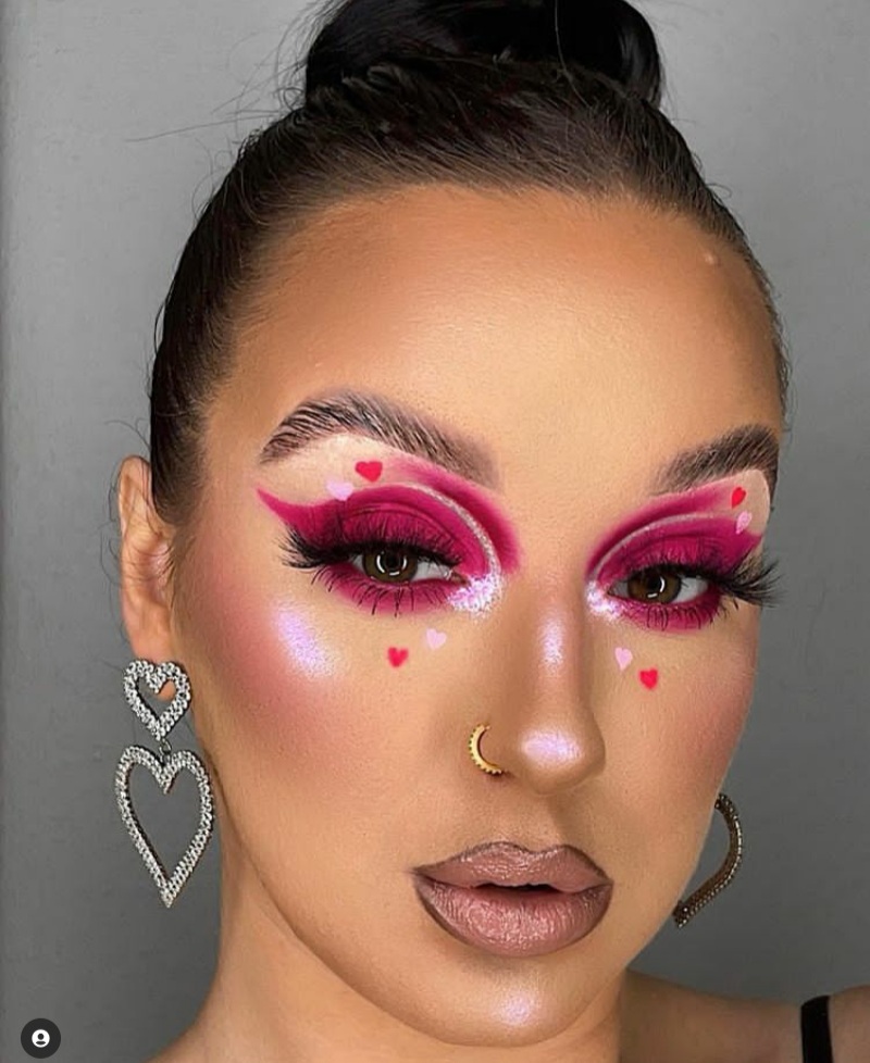 10+Trending Pink Eye Makeup For 2021 The Glossychic