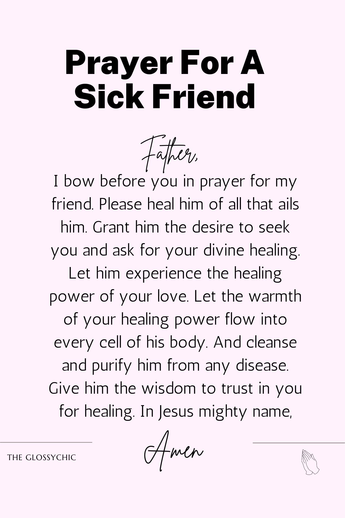 17 Prayer Points For Healing And Strength The Glossychic