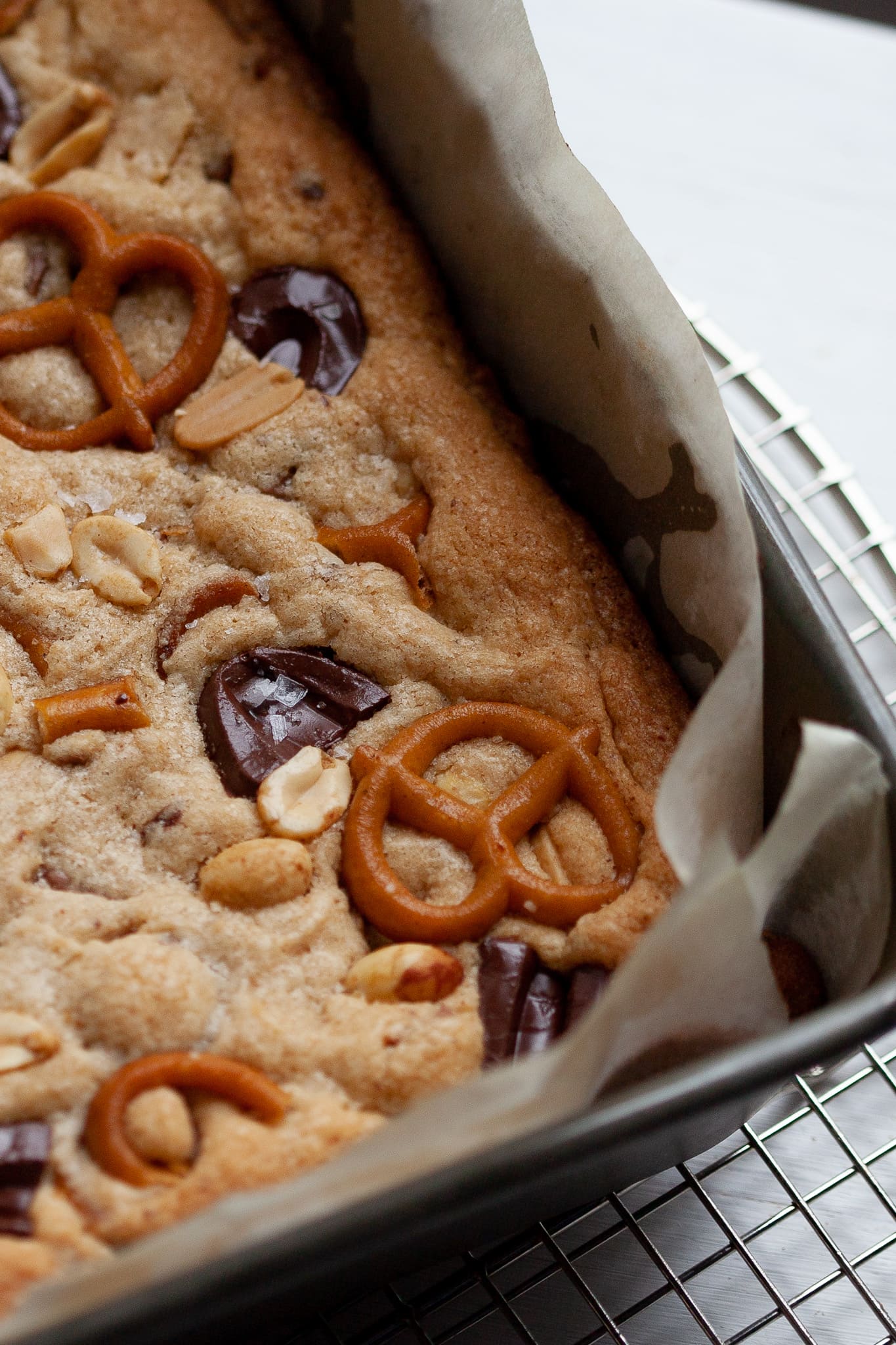 Gluten Free Brown Butter Peanut Blondies The Gluten Free Austrian