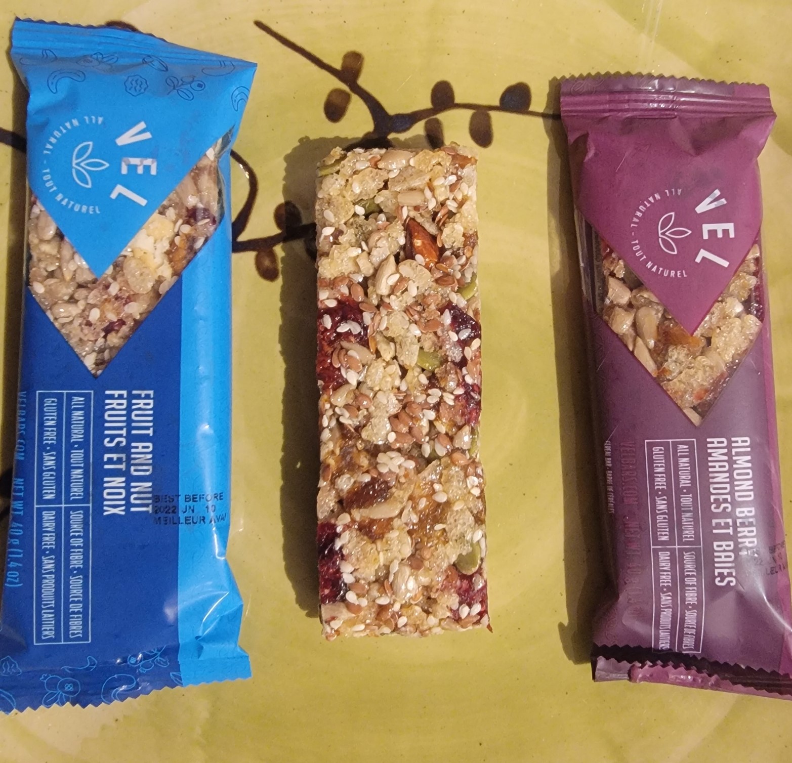 Vel All Natural Bars The Gluten Free Pug Lover