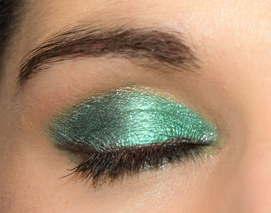 MAKE UP VERDE INTENSO PER OCCHI CASTANI