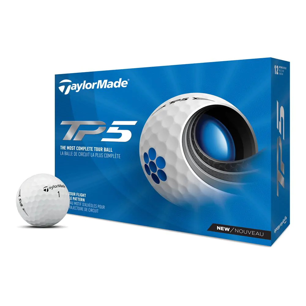 Taylormade TP5 Golf Balls The Golf Studio Sunderland