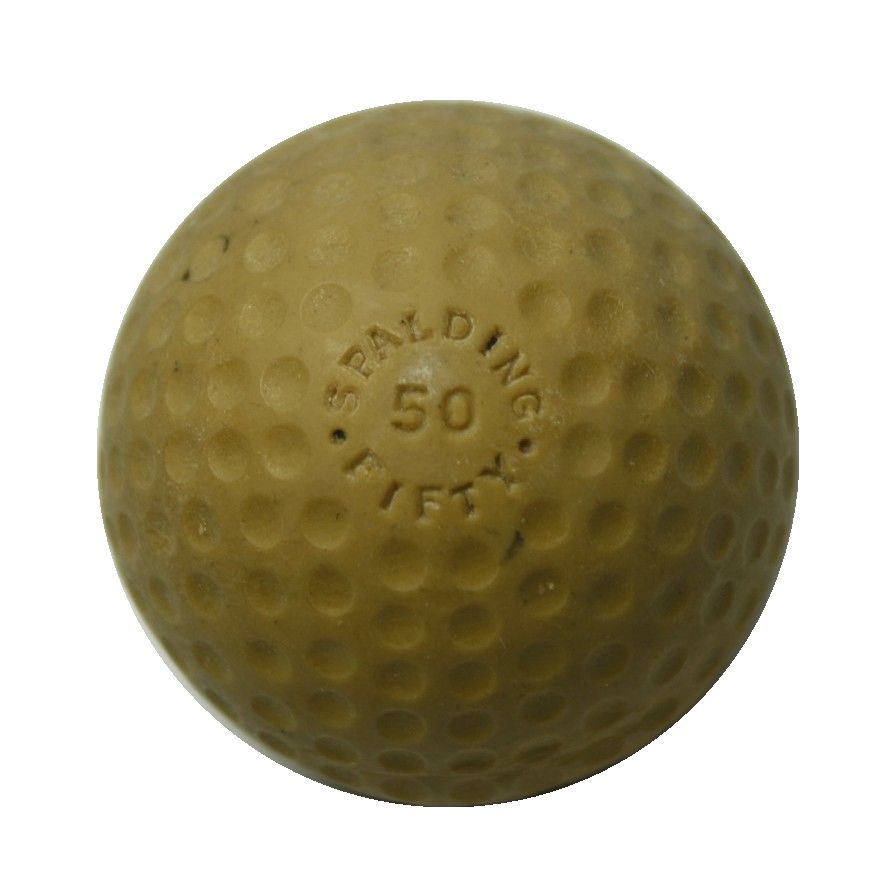 Lot Detail Spaulding 50 Dimple Vintage Golf Ball