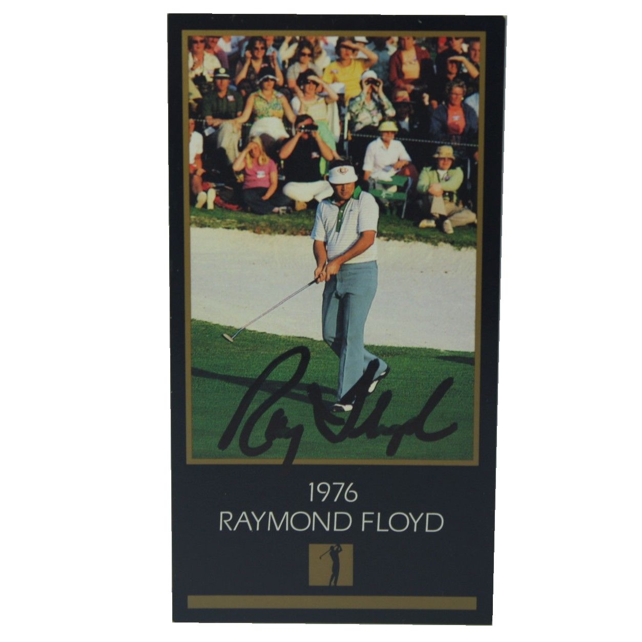 Lot Detail Ray Floyd Signed GSV 1976 Golf Card RARELY Seen