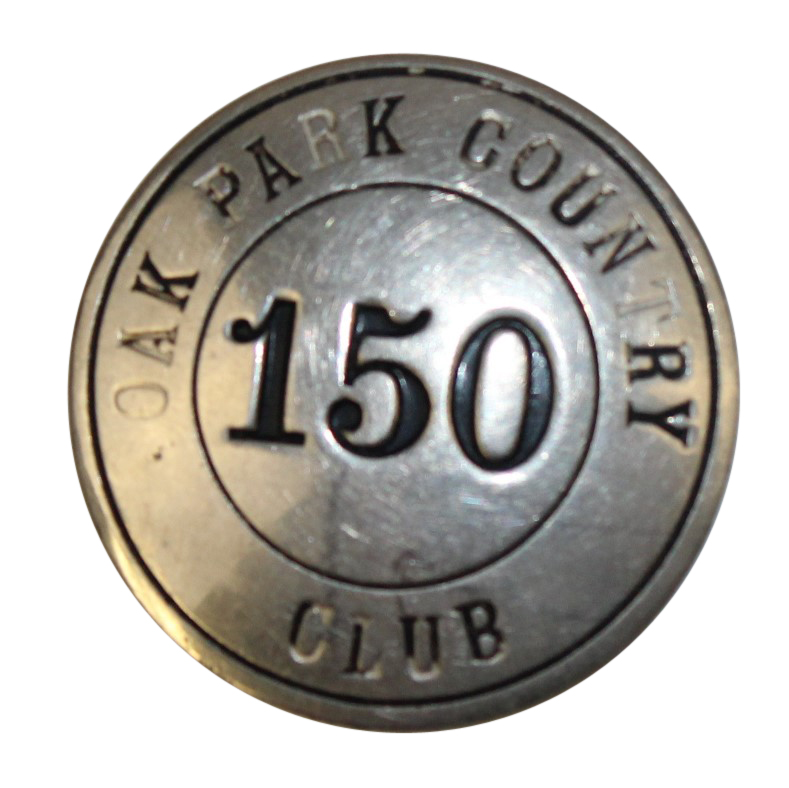 Lot Detail Oak Park Country Club Caddie Badge 150