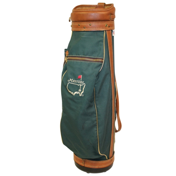 Lot Detail Classic Masters Hot Z Leather/Canvas Golf Bag