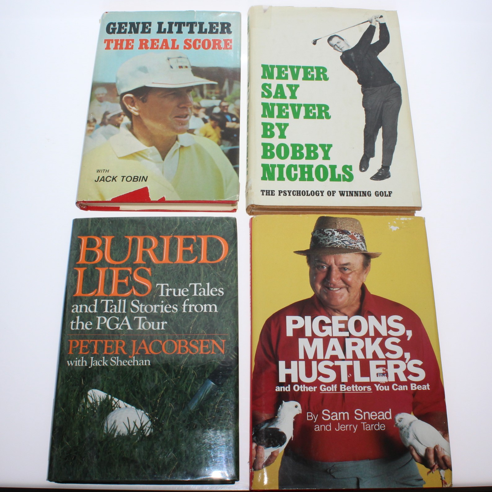 Lot Detail Four Signed Golf Books Snead, Nichols, Jacobsen
