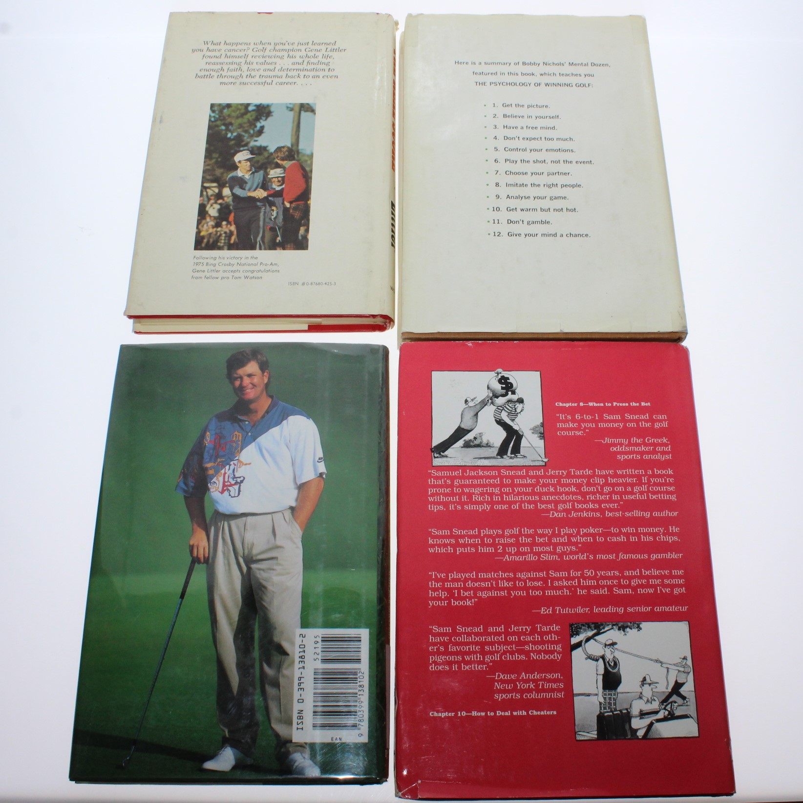Lot Detail Four Signed Golf Books Snead, Nichols, Jacobsen