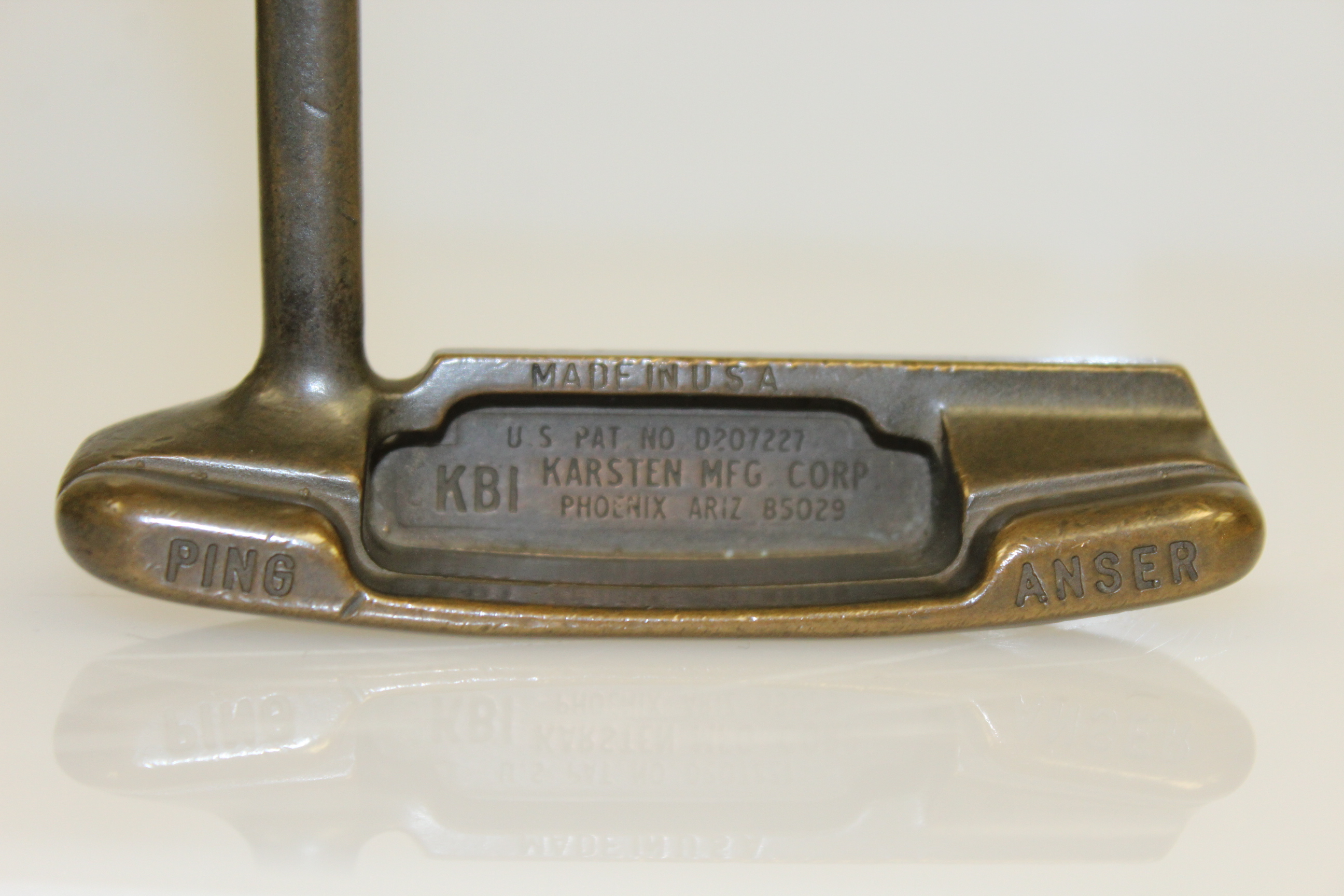Lot Detail Karsten PING Anser 2 BeCu KBI Putter Rare