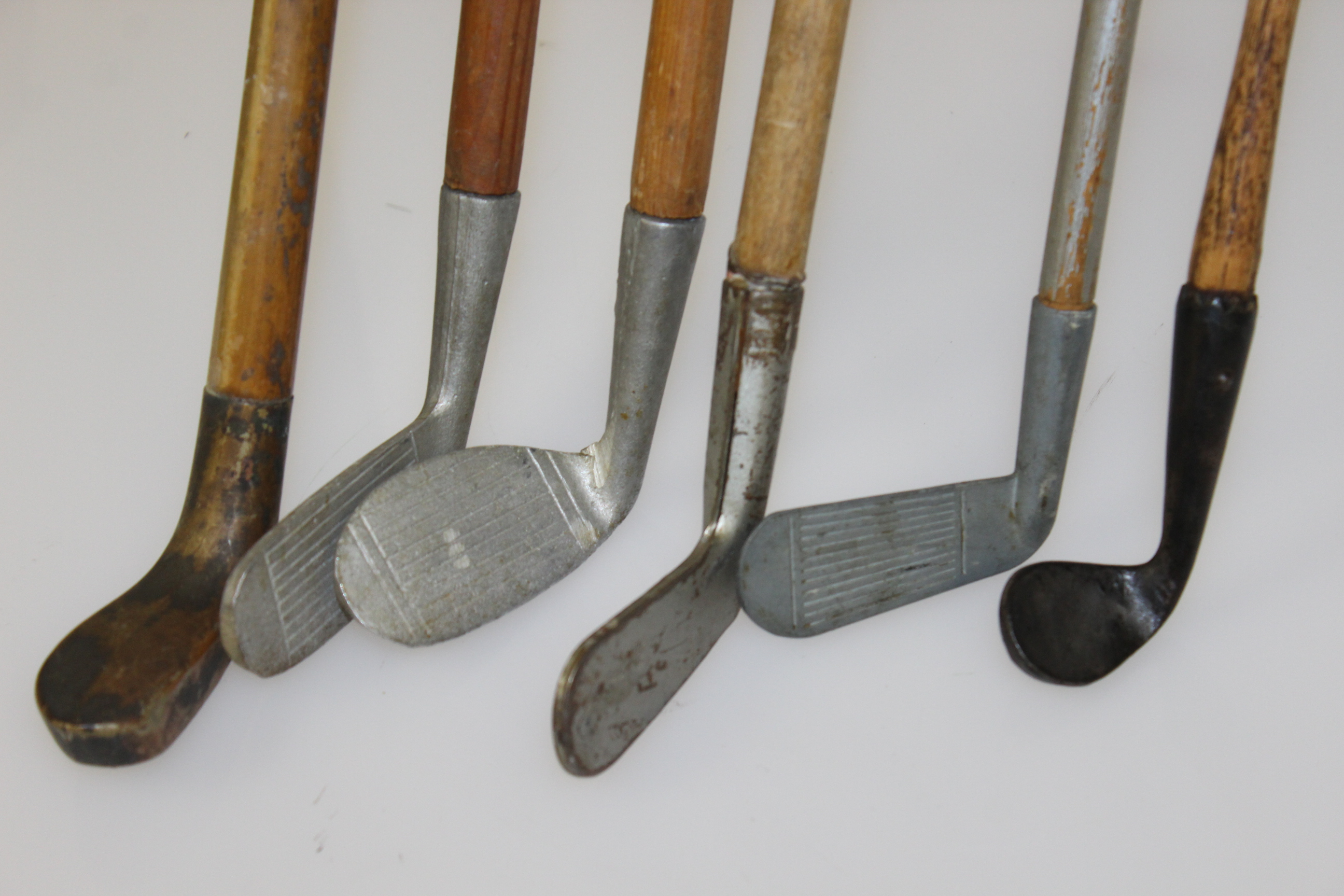 Lot Detail Six Classic Miniature Golf Clubs