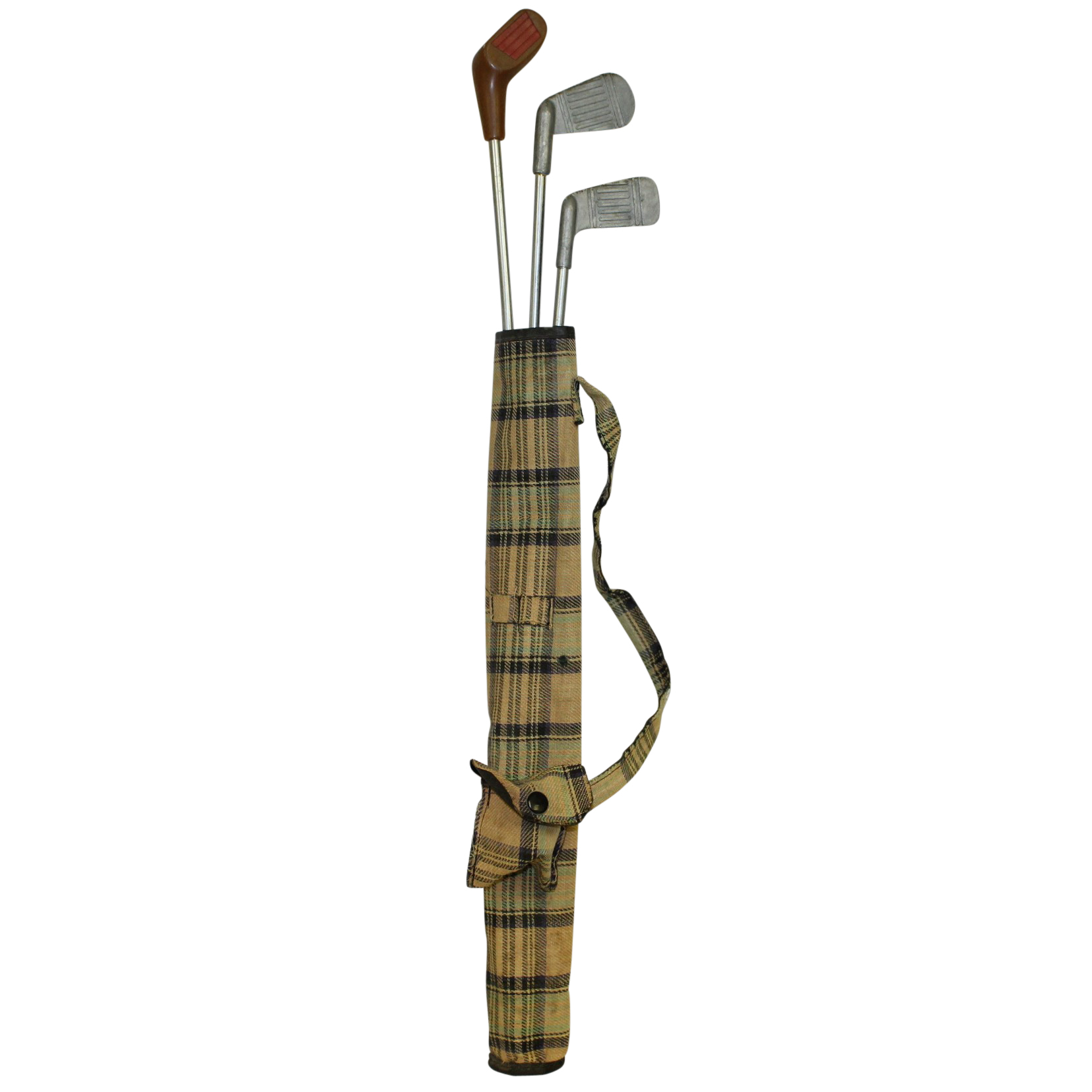 Lot Detail Children's Miniature Golf Bag with Clubs & Ball