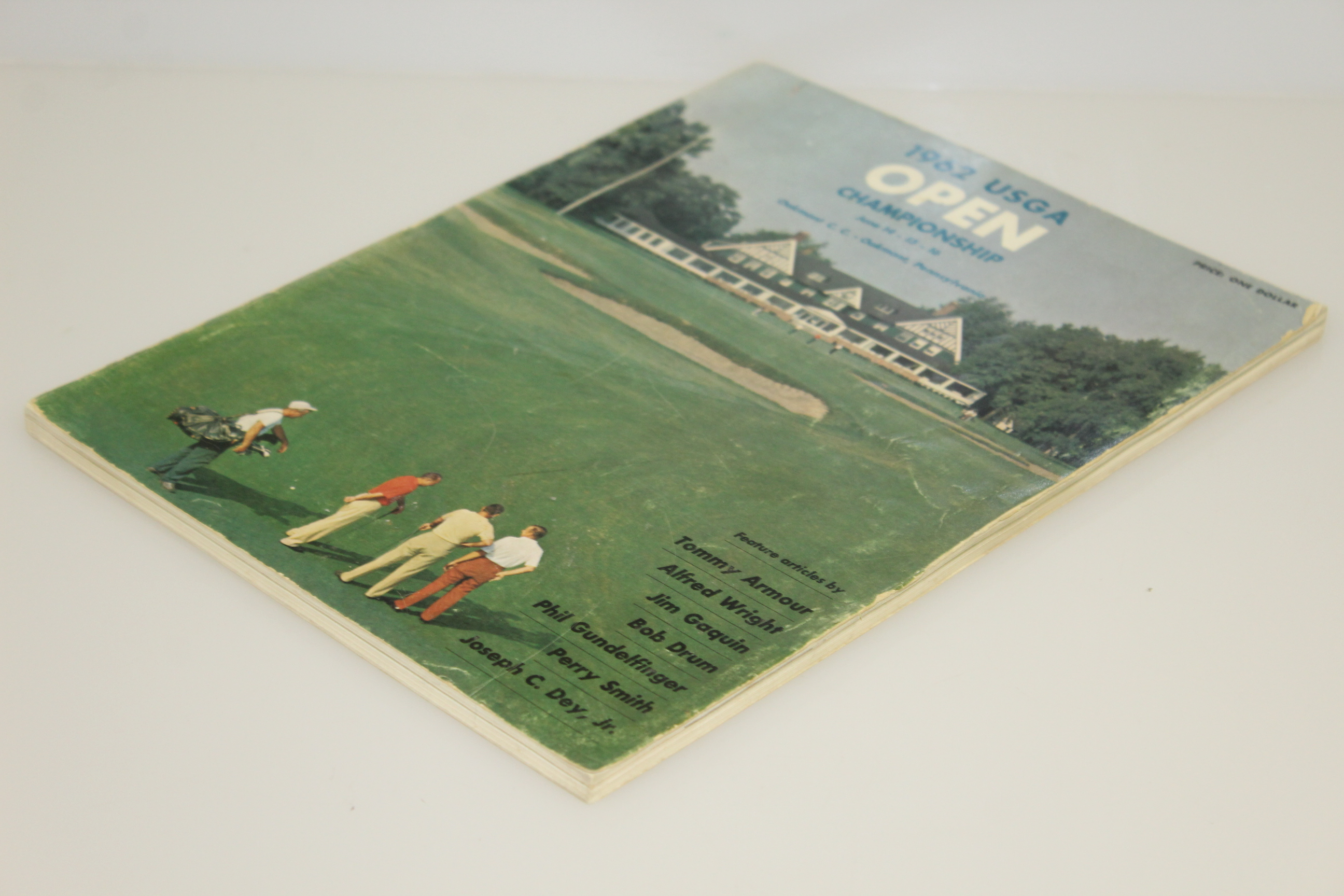 Lot Detail 1962 US Open at Oakmont CC Program, Spectator Guide